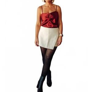 NEW SUNDAY EDITION twist front cami in red